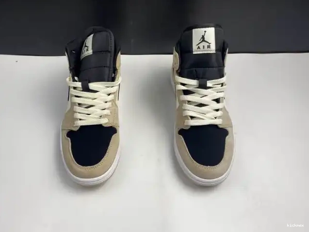 Cheap MAX Air Jordan 'Barely Orange' 1 -800 Mid BQ6472 0408